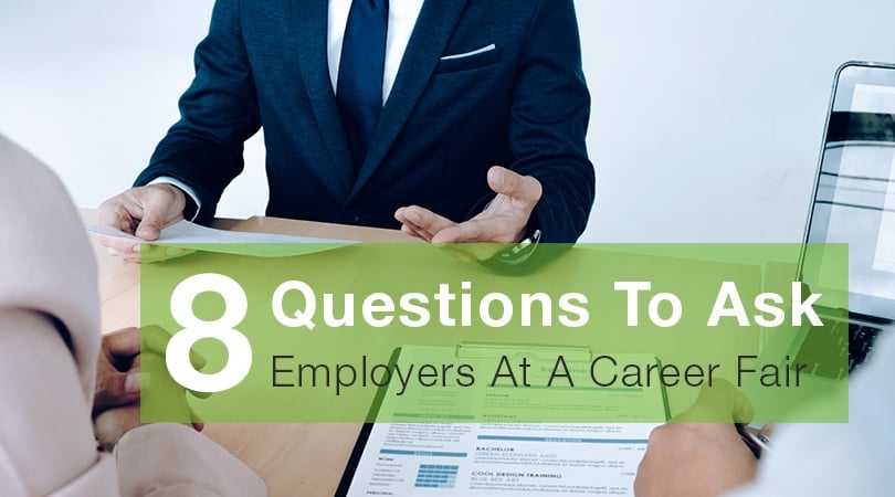8 Questions To Ask Employers At A Career Fair